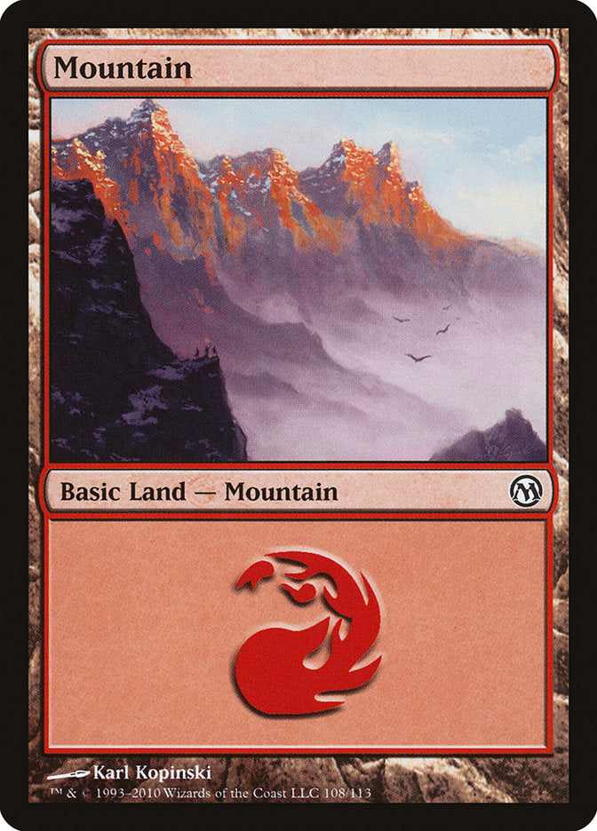 Mountain (108) [Duels of the Planeswalkers]