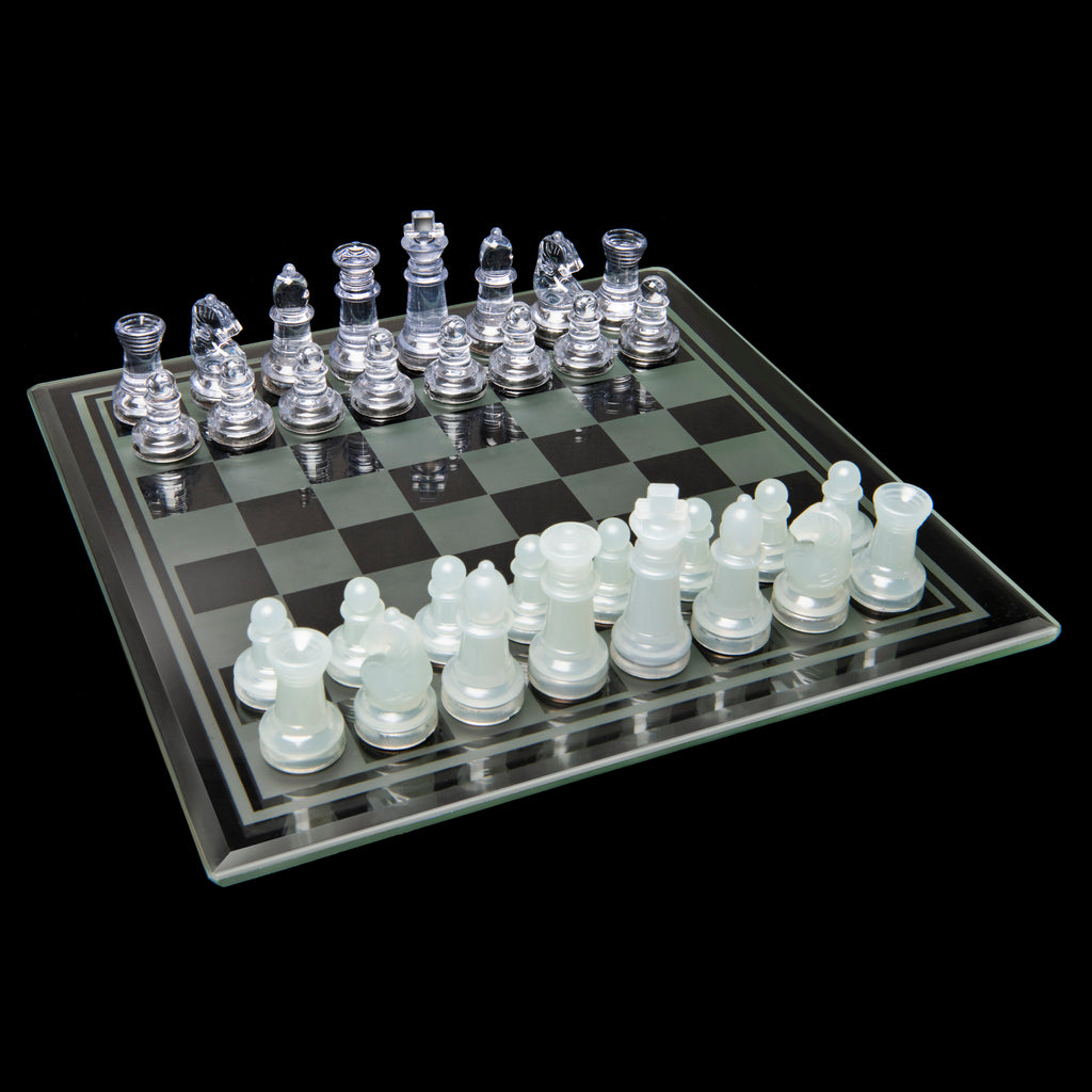 Board Game: Chess: Glass Set