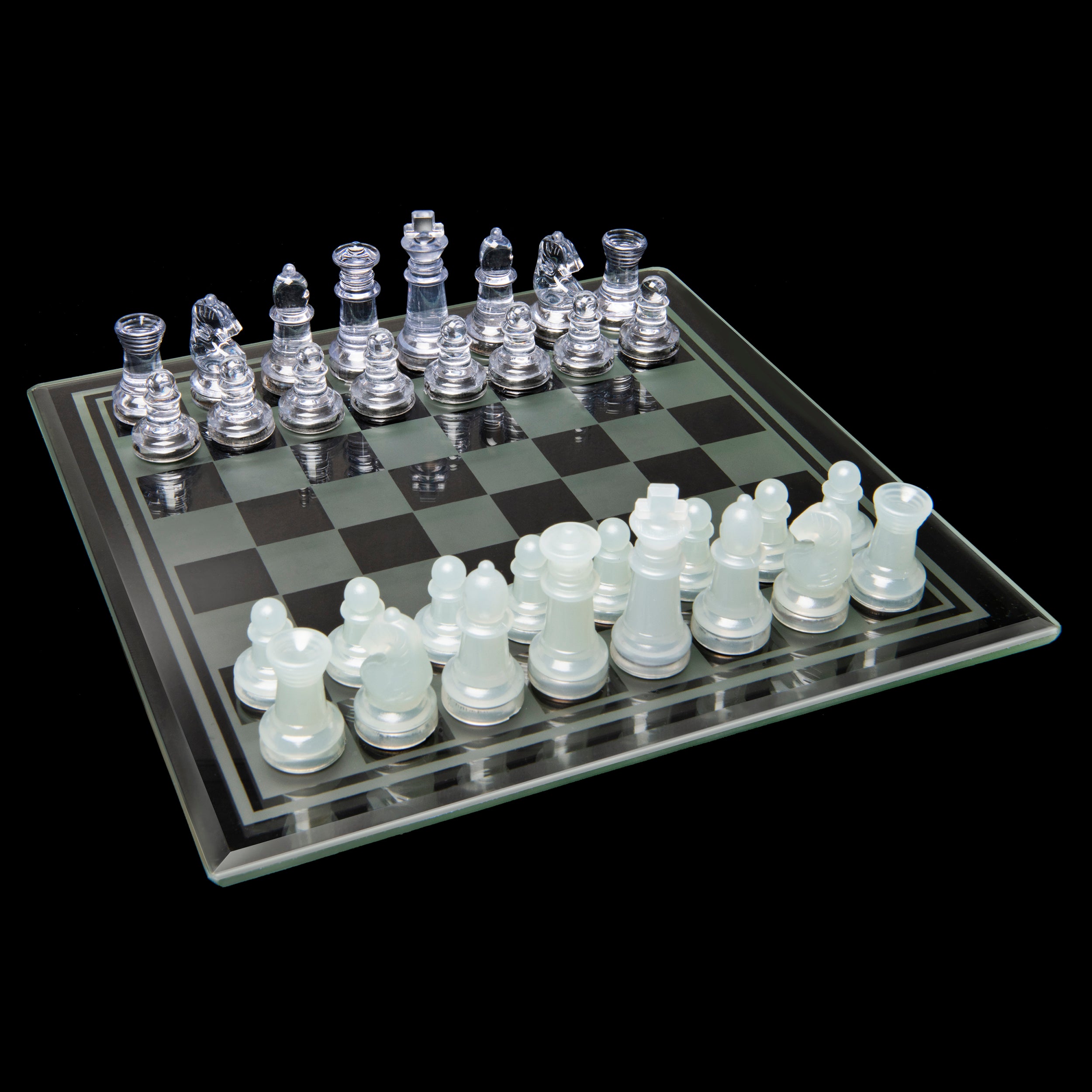 Board Game: Chess: Glass Set