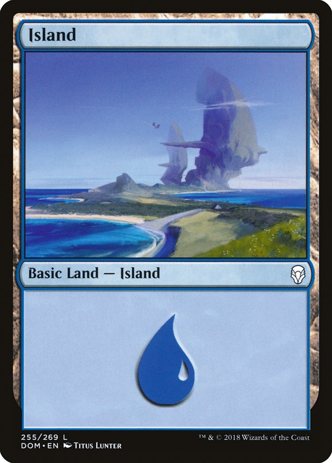 Island (255) [Dominaria]
