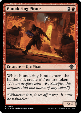 Plundering Pirate [The Lost Caverns of Ixalan]
