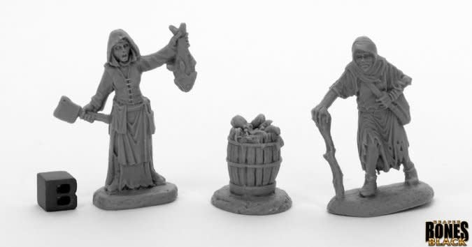 Reaper: Bones Black: Dreadmere Townsfolk: Fishwife & Crone