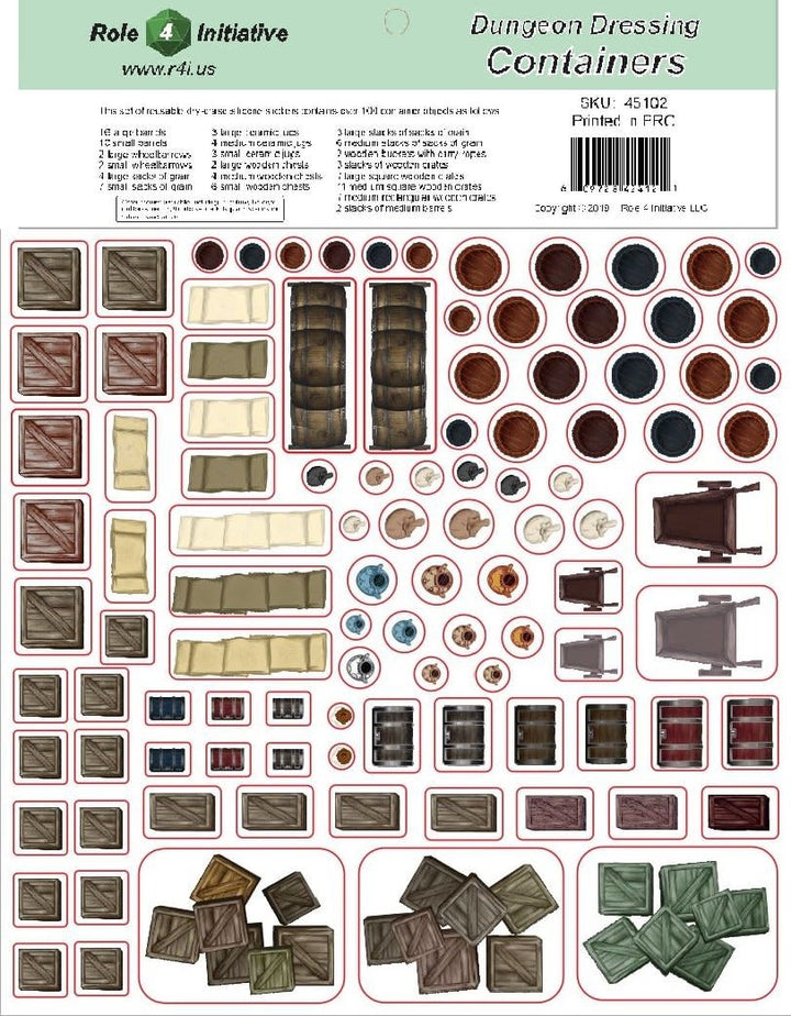 R4I: Dungeon Dressing: Containers