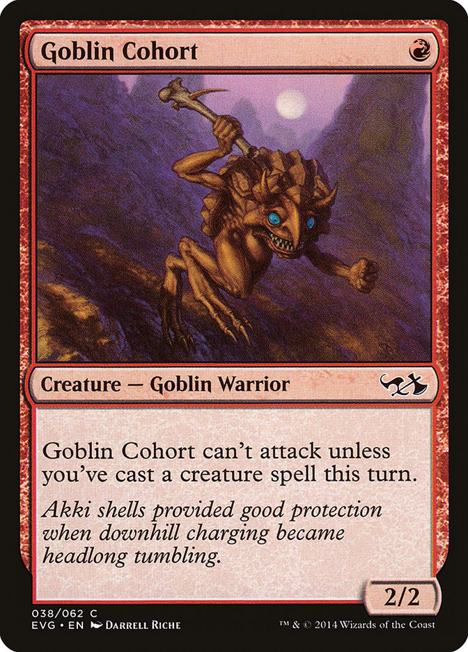 Goblin Cohort (Elves vs. Goblins) [Duel Decks Anthology]