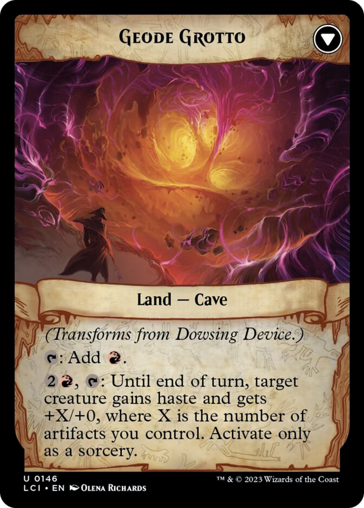 Dowsing Device // Geode Grotto [The Lost Caverns of Ixalan]
