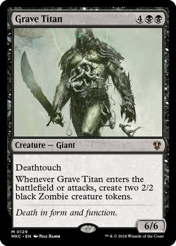 Grave Titan [Murders at Karlov Manor Commander]