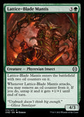 Lattice-Blade Mantis [Phyrexia: All Will Be One]