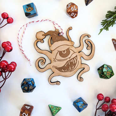 North to South Designs: Wood: Ornament: Jolly Beholder
