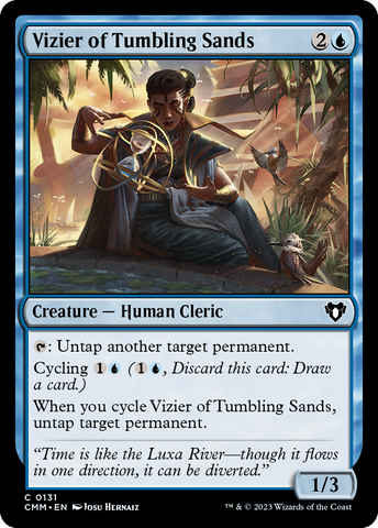 Vizier of Tumbling Sands [Commander Masters]