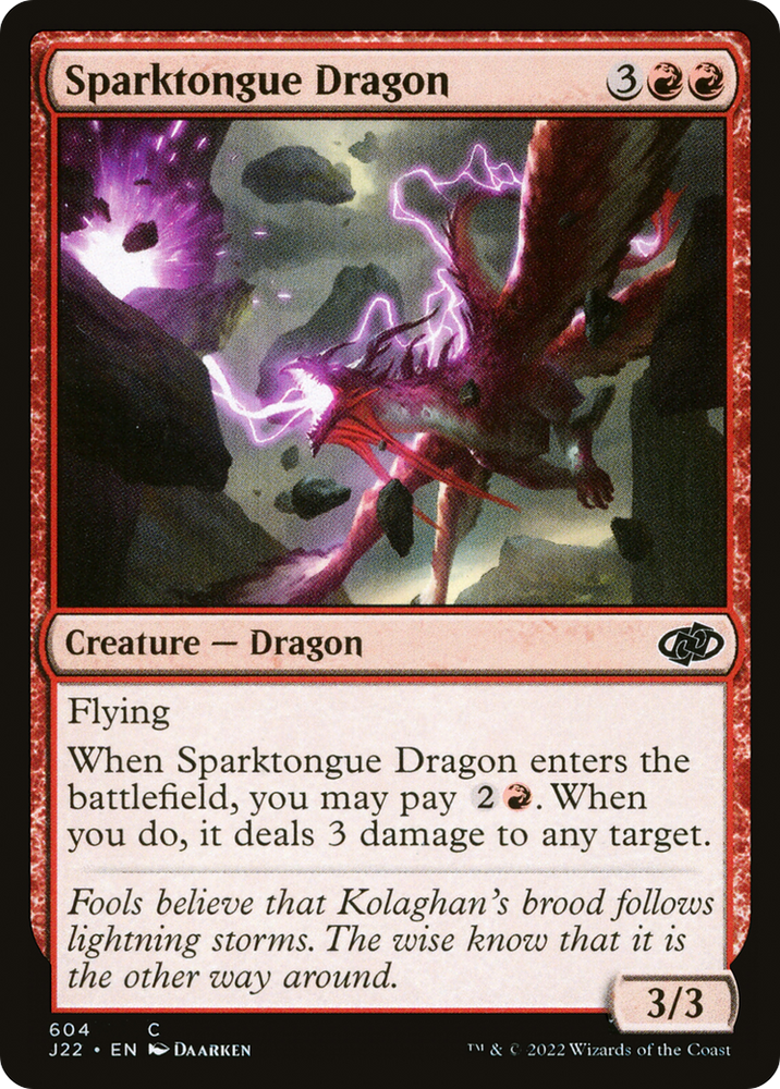 Sparktongue Dragon [Jumpstart 2022]