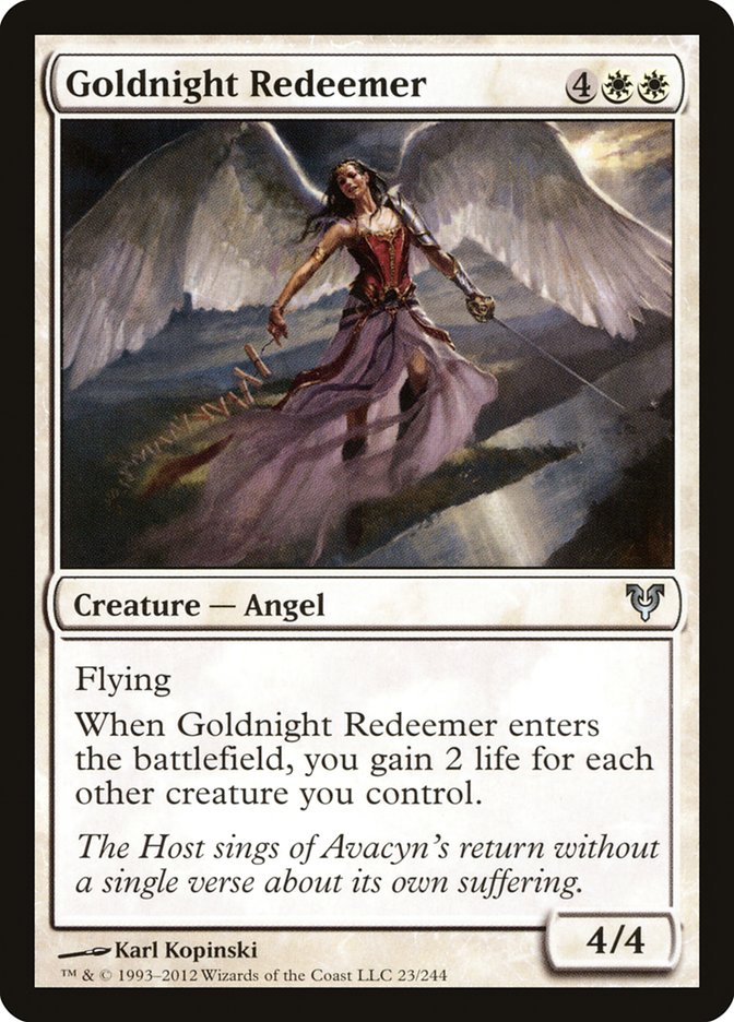 Goldnight Redeemer [Avacyn Restored]