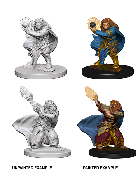 Wizkids: D&D Nolzur's Marvelous Unpainted Minis: W4: Dwarf Female Wizard (R)