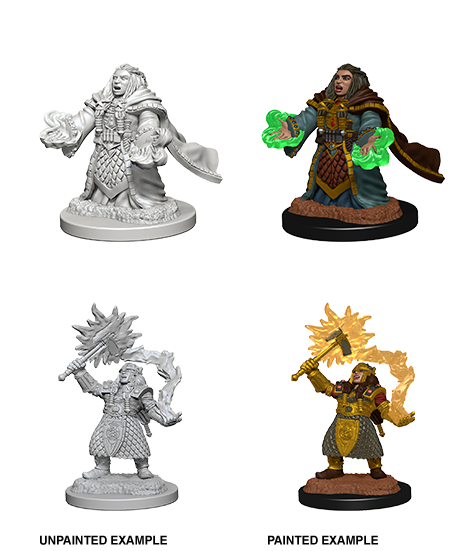 Wizkids: D&D Nolzur's Marvelous Unpainted Minis: W4: Dwarf Female Cleric