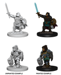 Wizkids: D&D Nolzur's Marvelous Unpainted Minis: W3: Dwarf Female Paladin