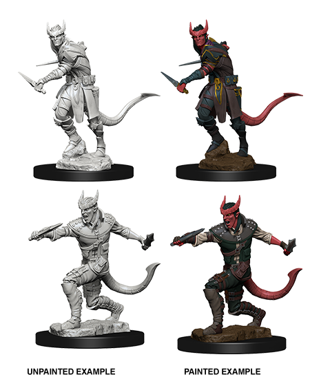 Wizkids: D&D Nolzur's Marvelous Unpainted Minis: W5: Tiefling Male Rogue