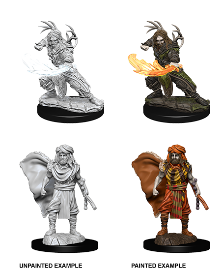 Wizkids: D&D Nolzur's Marvelous Unpainted Minis: W6: Male Human Druid