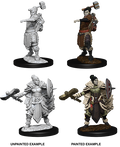 Wizkids: D&D Nolzur's Marvelous Unpainted Minis: W9: Half-Orc Barbarian Female