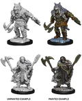 Wizkids: D&D Nolzur's Marvelous Unpainted Minis: W9: Half-Orc Barbarian Male