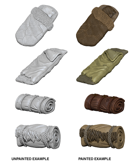 Wizkids: Deep Cuts Unpainted Minis: W10: Bedrolls