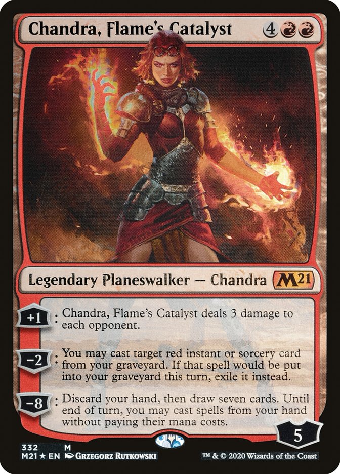 Chandra, Flame's Catalyst [Core Set 2021]