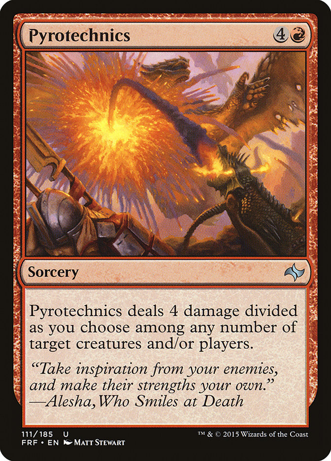 Pyrotechnics [Fate Reforged]