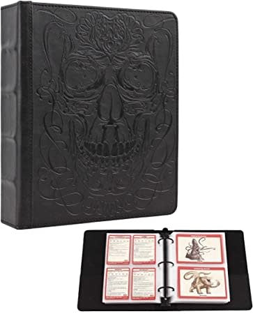 ForgedDice: Curiosities Cache Card Binder (Skull Edition)
