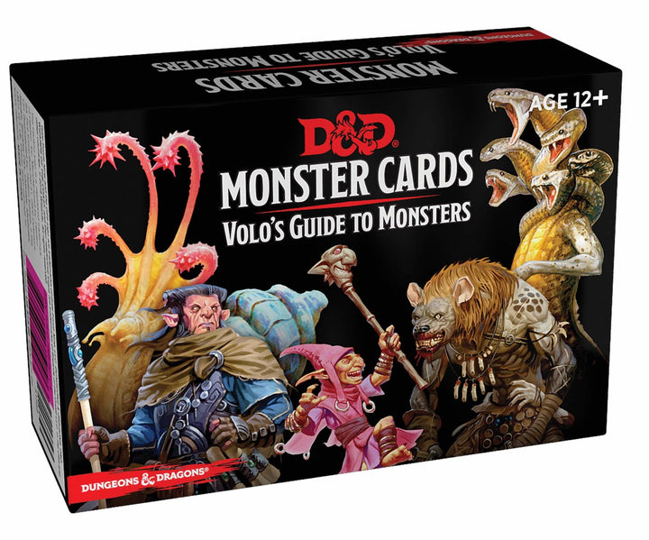D&D: Monster Cards: Volo's Guide Deck