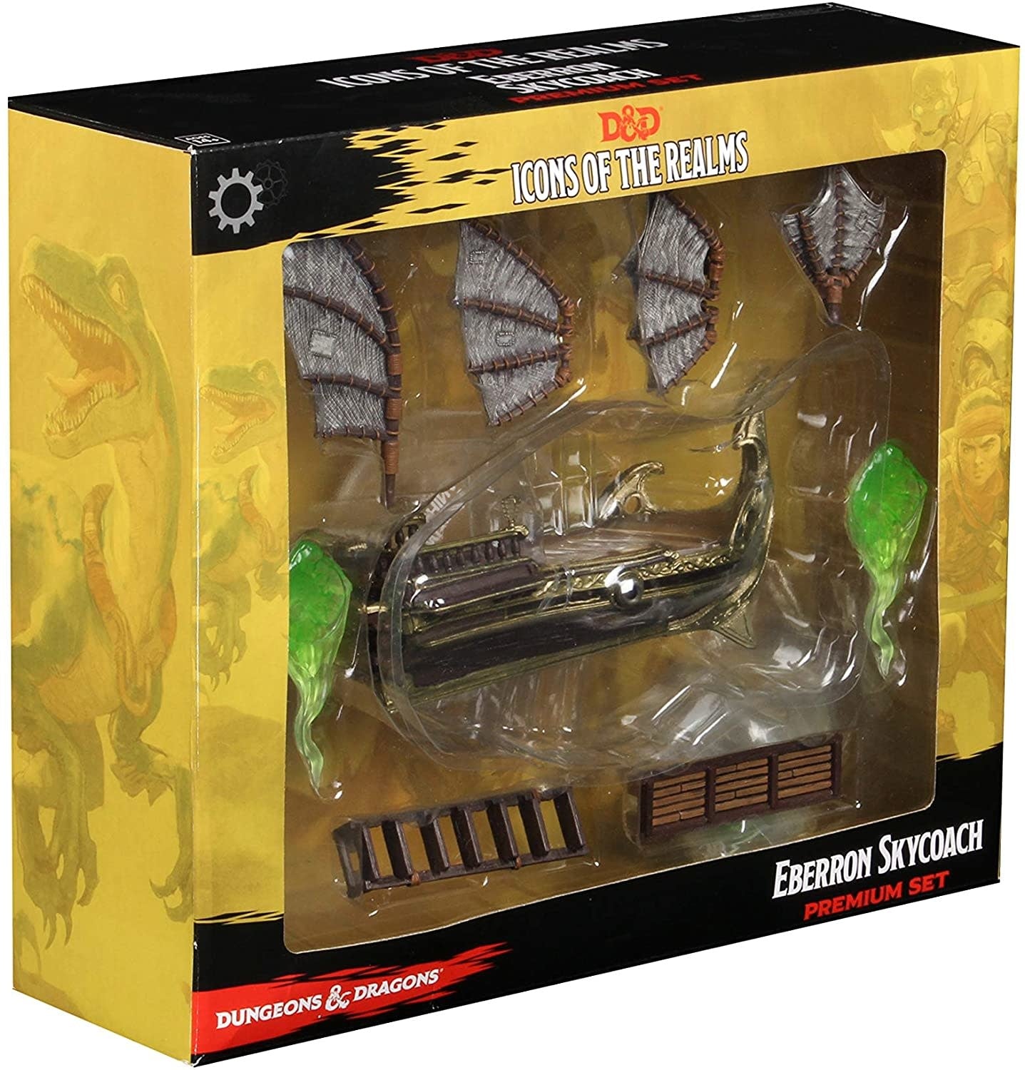 Wizkids: D&D: Icons of the Realms: Set 14: Premium Figure: Eberron, RftLW - Skycoach