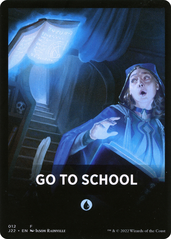 Go to School Theme Card [Jumpstart 2022 Front Cards]