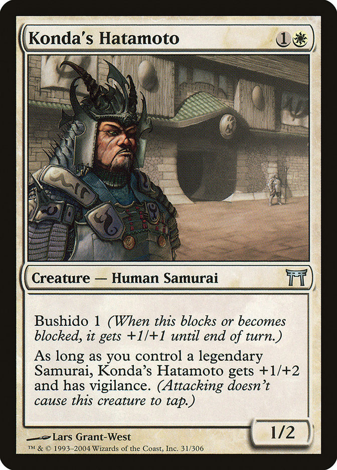 Konda's Hatamoto [Champions of Kamigawa]