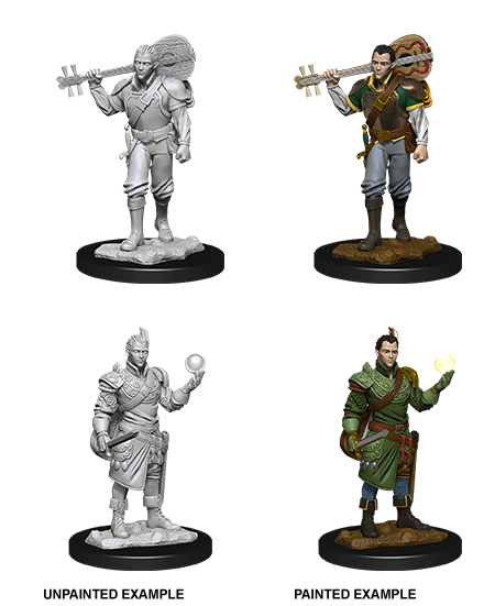 Wizkids: D&D Nolzur's Marvelous Unpainted Minis: W12: Male Half-Elf Bard