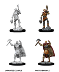 Wizkids: D&D Nolzur's Marvelous Unpainted Minis: W12: Female Human Barbarian
