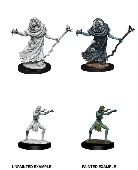 Wizkids: D&D Nolzur's Marvelous Unpainted Minis: W12: Sea Hag & Bheur Hag