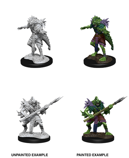 Wizkids: D&D Nolzur's Marvelous Unpainted Minis: W12: Sahuagin