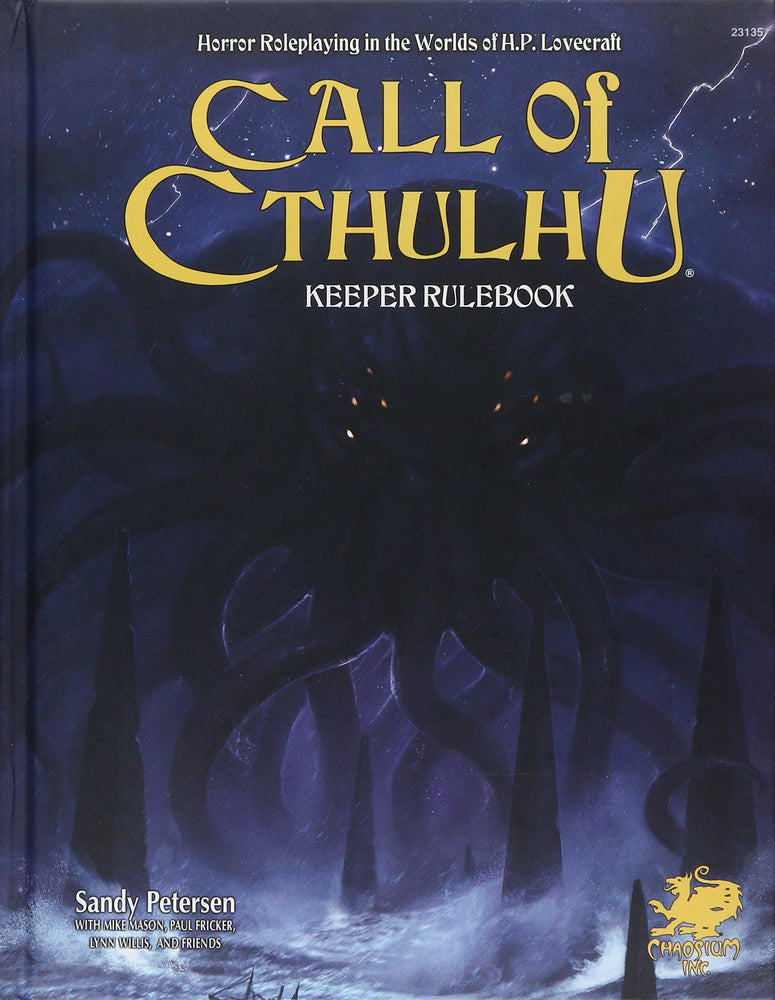 Call of Cthulhu: 7th Edition Hardcover: Keeper Rulebook