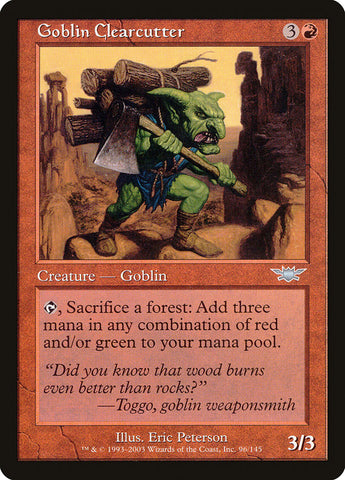Goblin Clearcutter [Legions]