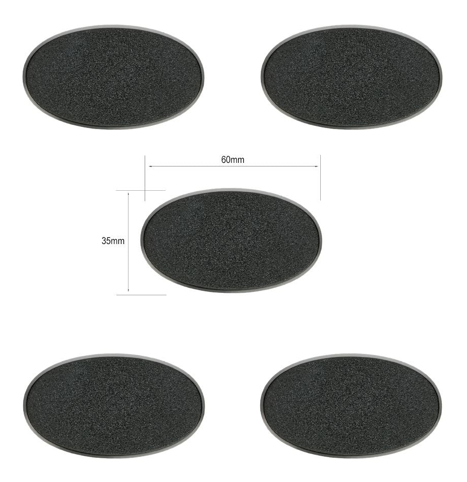 Citadel: 60x35mm Oval Bases