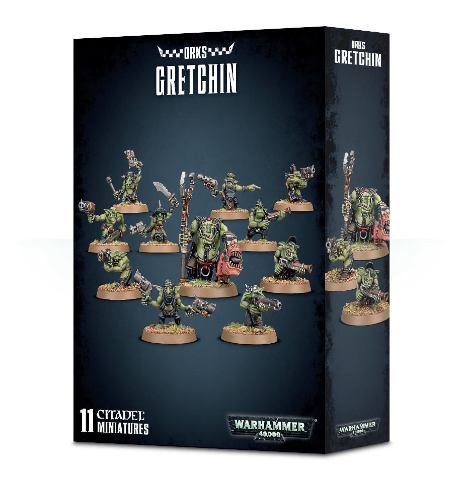 GW: 40K: Orks: Runtherd and Gretchin
