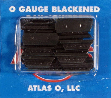 Atlas: O Gauge: Rail Joiners - Blackened pkg(16)