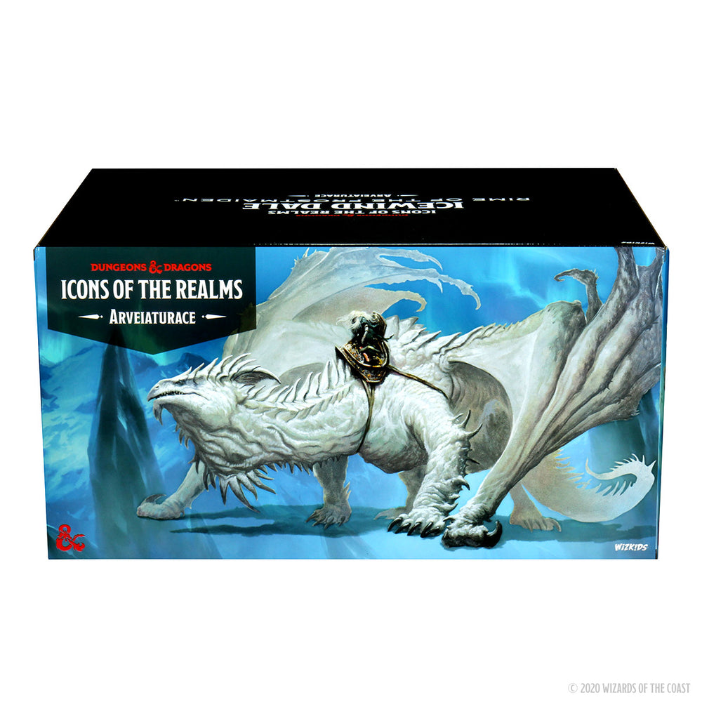 Wizkids: D&D: Icons of the Realms: Premium Figure: Icewind Dale: Rime of the Frostmaiden Arveiaturace Dragon