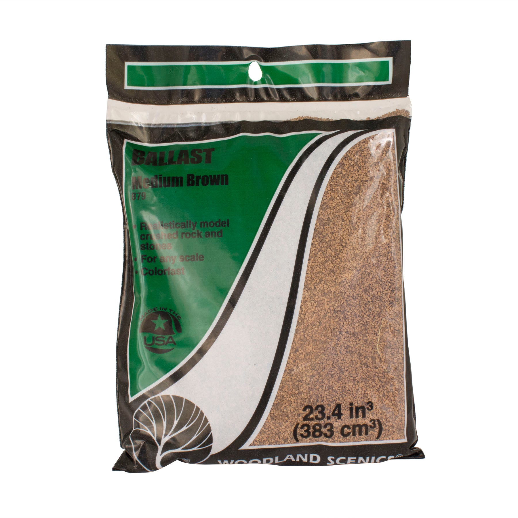 Woodland Scenics: Ballast - Medium - Brown