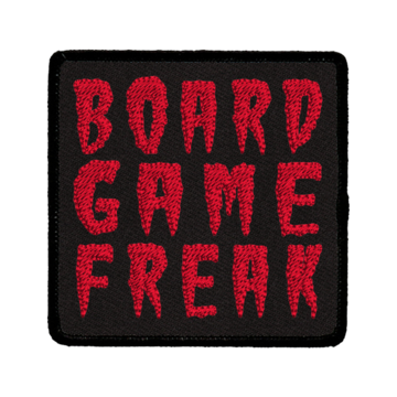 RKCo: Iron on Patch: Board Game Freak