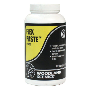 Woodland Scenics: Flex Paste(TM) 16oz 473mL -Scenery Filler/Coating Material