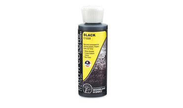 Woodland Scenics: Earth Colors Liquid Pigment(TM) - 4oz 118mL Bottle -- Black