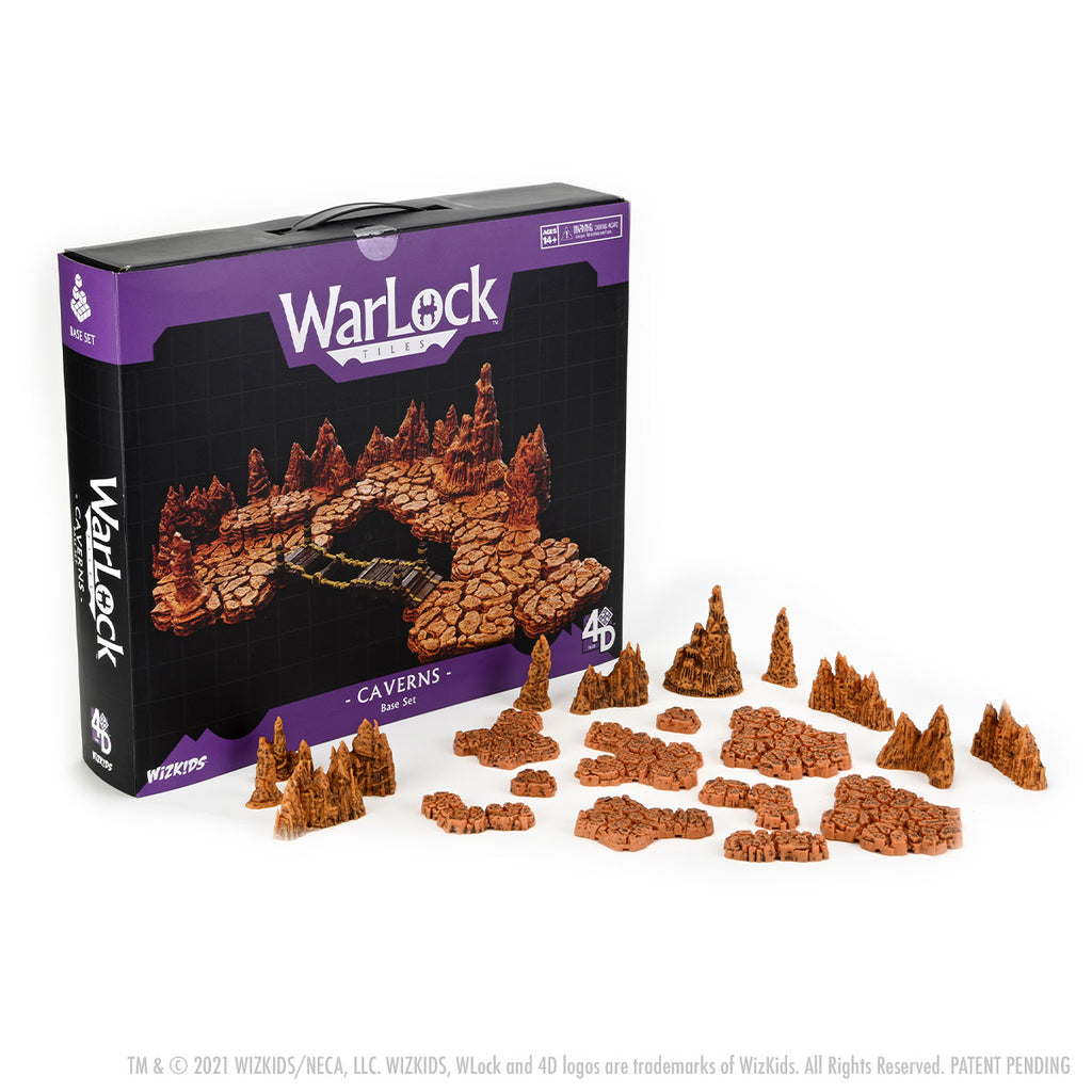 Wizkids: Warlock Tiles: Caverns Base Set