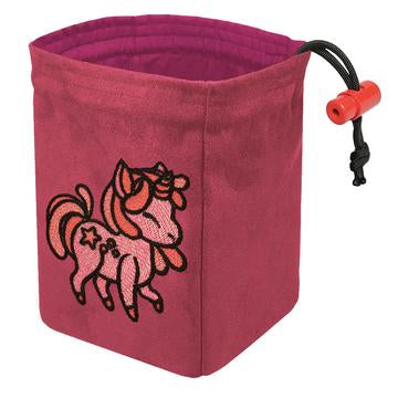 RKCo: Embroidered Dice Bag: Charmed Creatures Unicorn