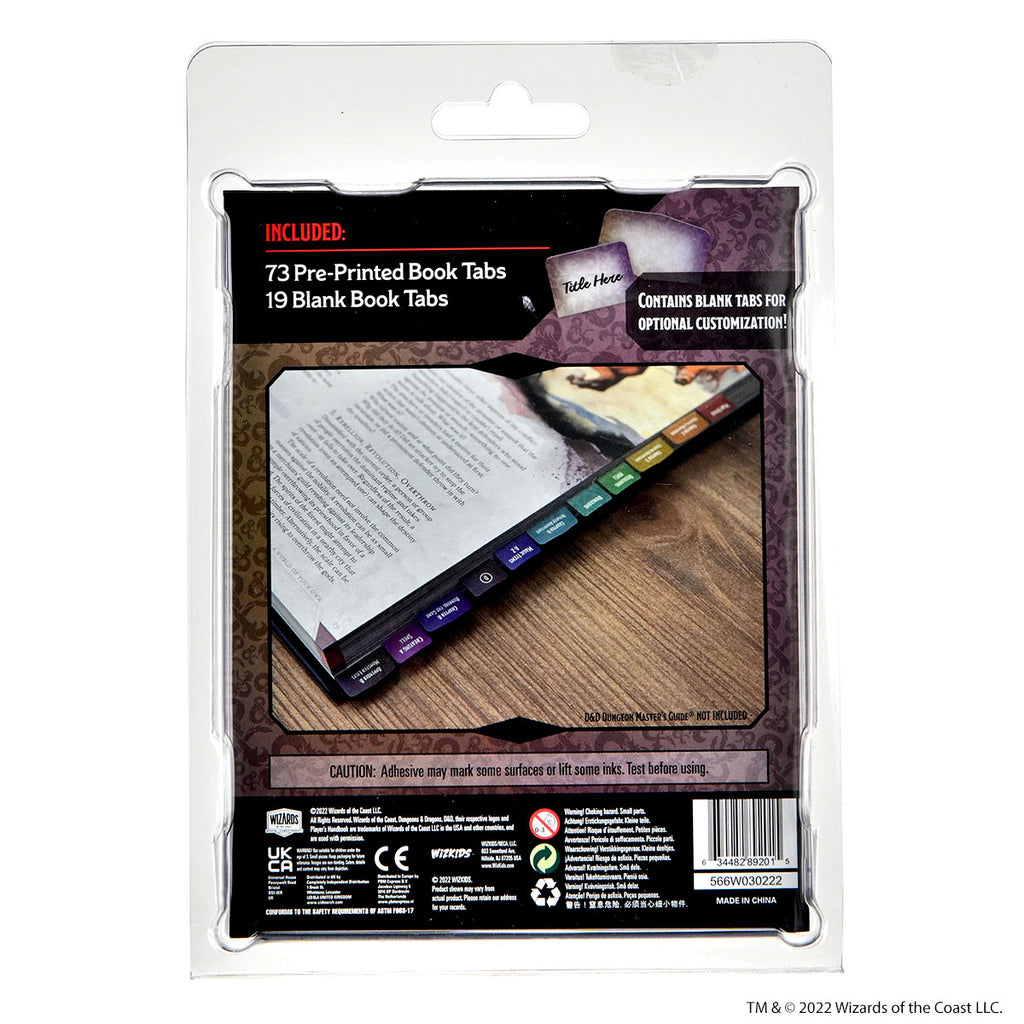 D&D 5E: Book Tabs: Dungeon Master's Guide