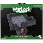 Wizkids: Warlock Tiles: Expansion Pack: 1in. Dungeon Straight Walls