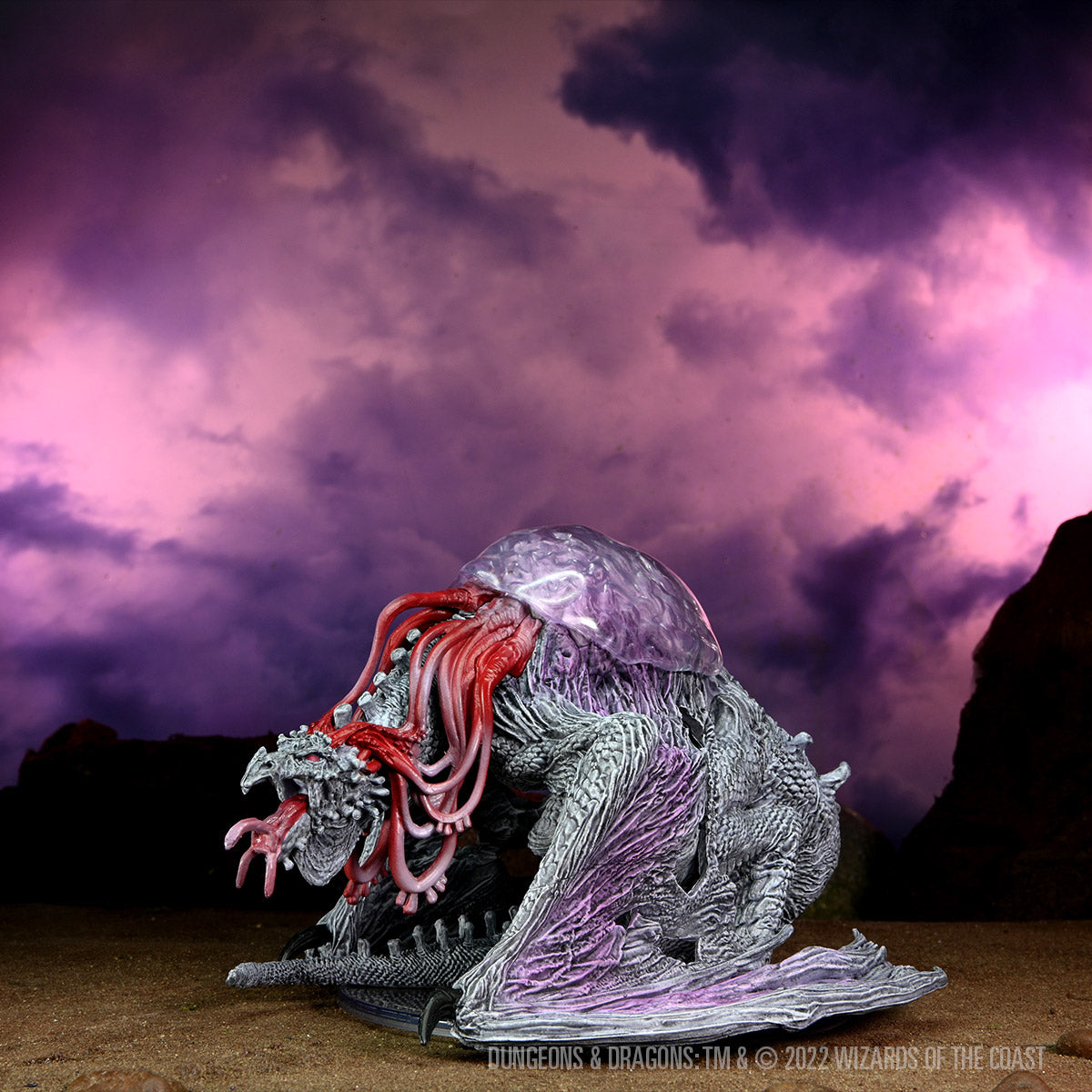 Wizkids: D&D: Icons of the Realms: Premium Figure: Elder Brain Dragon