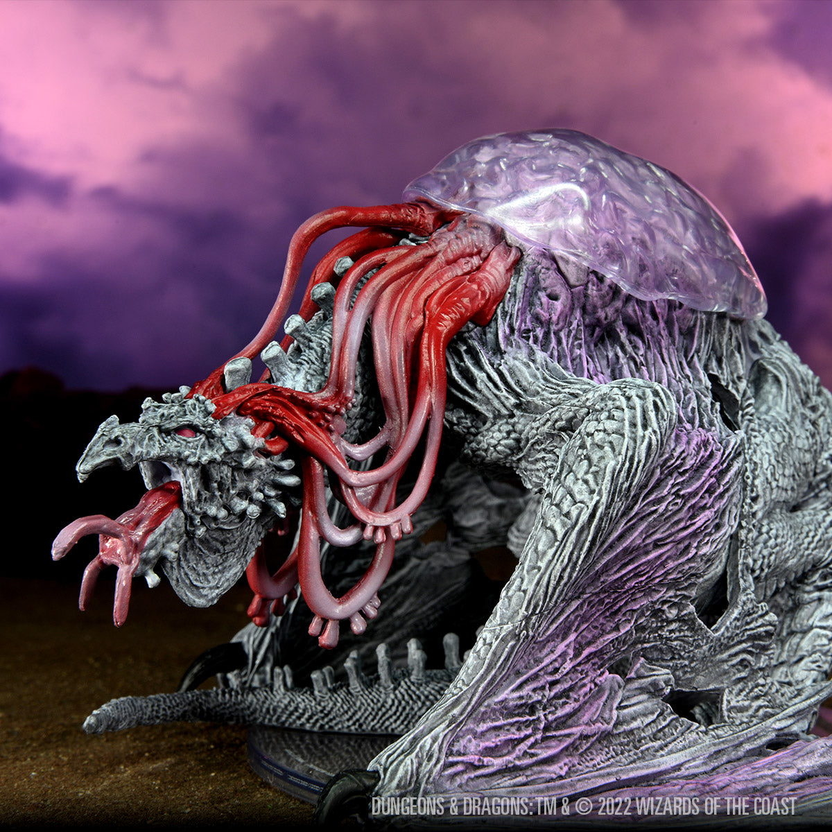 Wizkids: D&D: Icons of the Realms: Premium Figure: Elder Brain Dragon